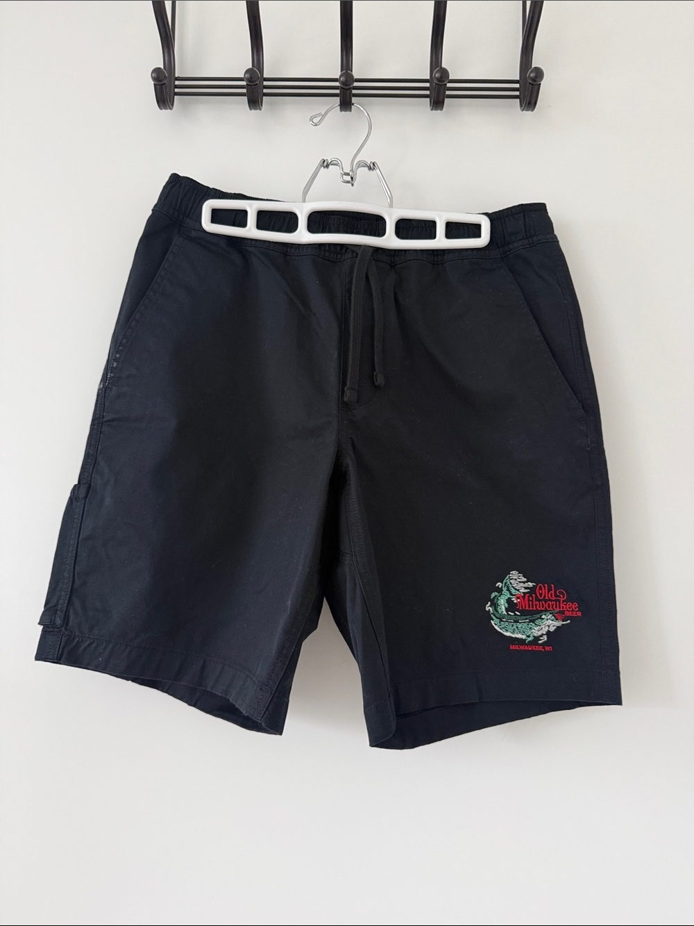 Men’s Black Old Milwaukee Shorts